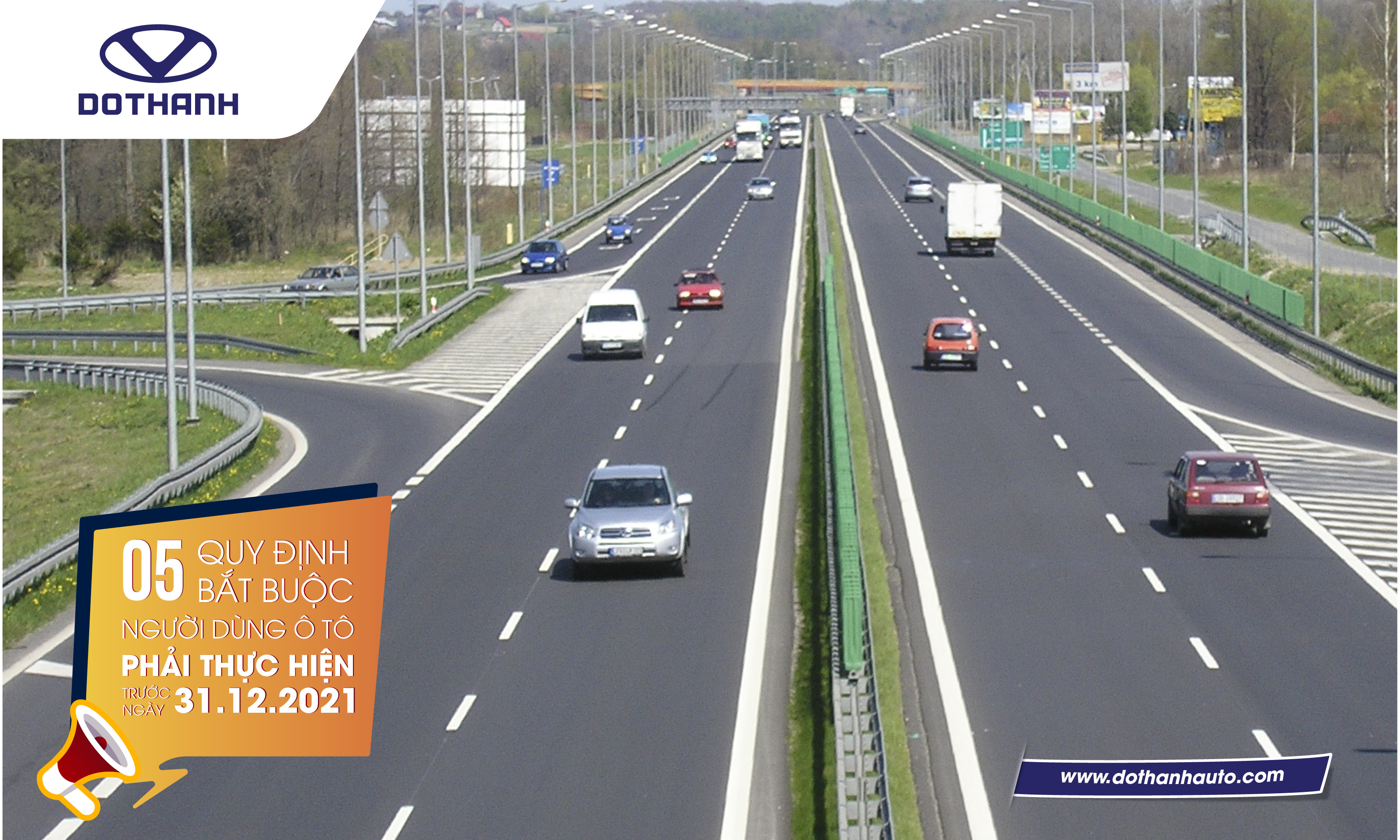 5 quy định bắt buộc người dùng ô tô phải thực hiện trước ngày 31/12/2021