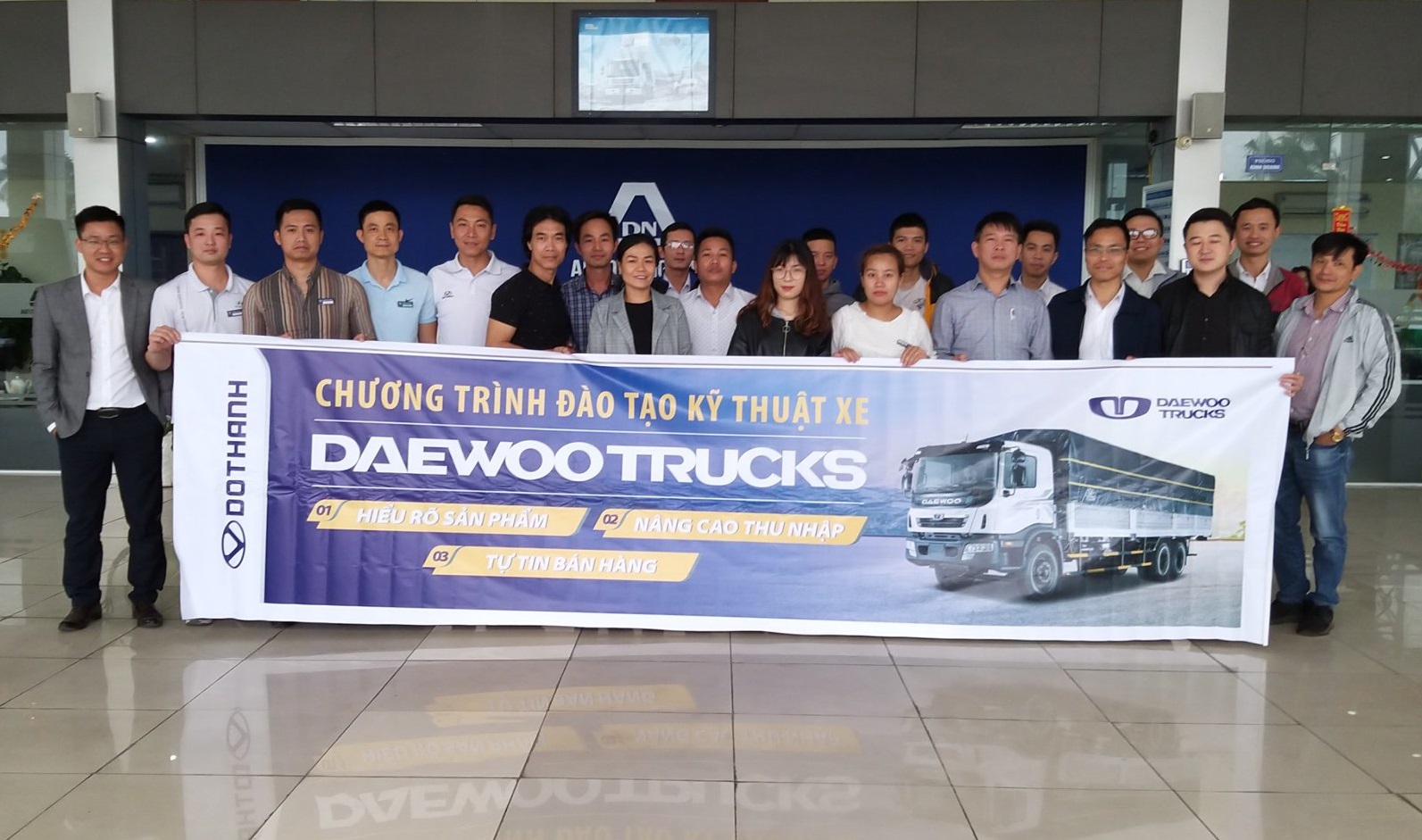 Đào tạo sản phẩm Daewoo Truck tại Công ty Cổ phần Ô tô Đông Nam