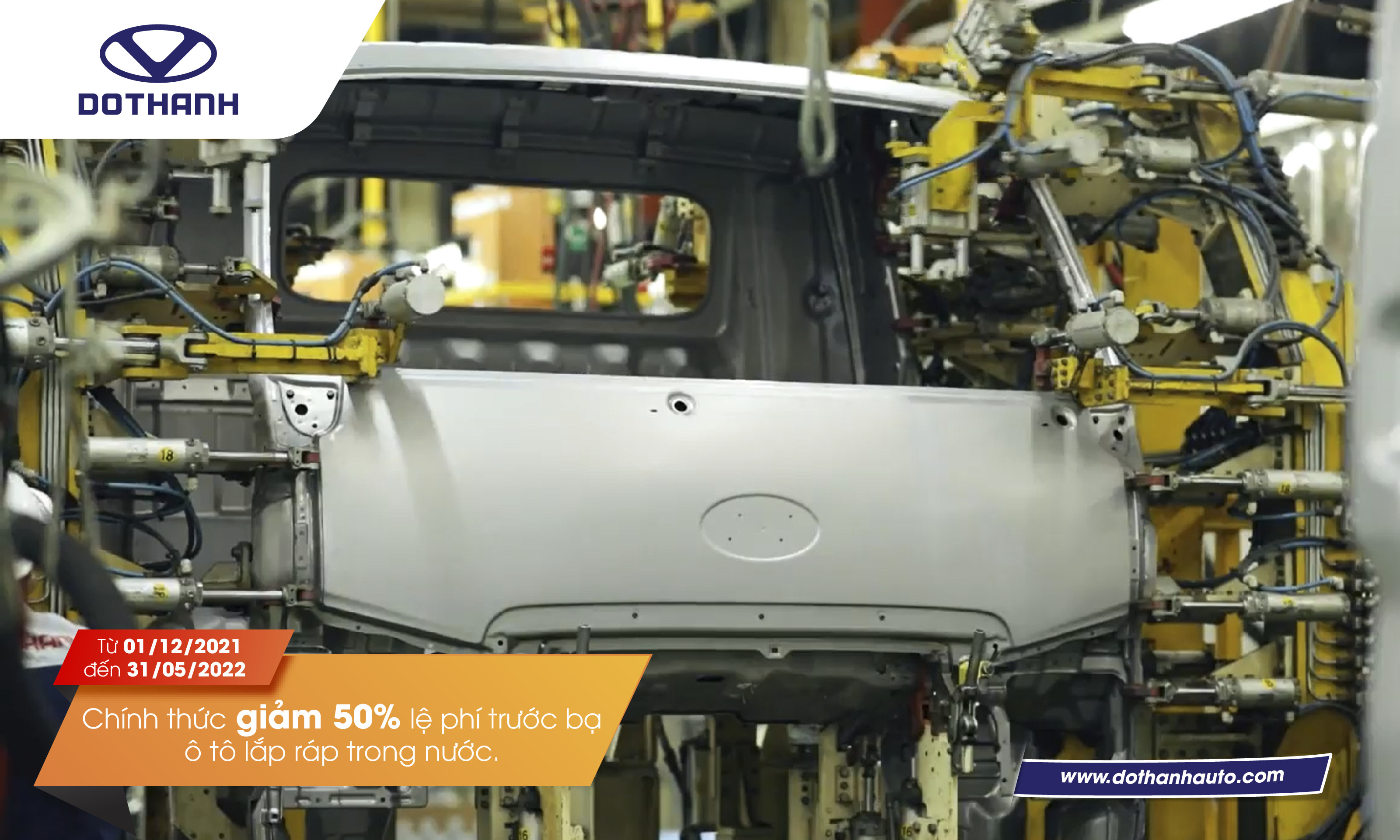 Chính thức giảm 50% lệ phí trước bạ ô tô lắp ráp trong nước từ đầu tháng 12
