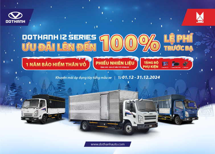 Ưu đãi lên đến 100% phí trước bạ và quà tặng | KHUYẾN MÃI GIÁNG SINH DOTHANH IZ