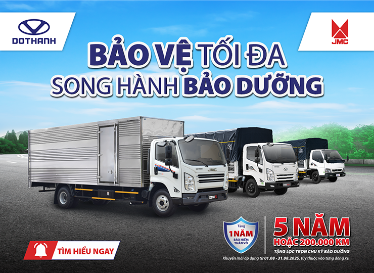 Mua Xe DOTHANH IZ Tặng Bảo Hiểm Thân Vỏ & Lọc Bảo Dưỡng | Khuyến mãi tháng 8