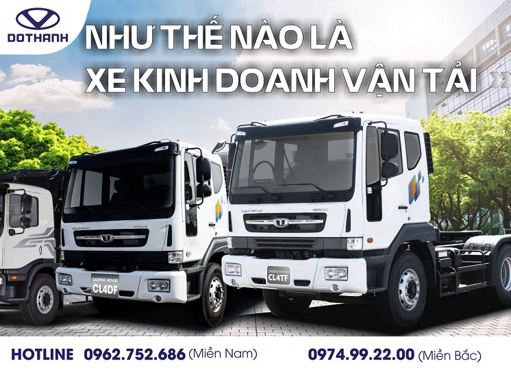 NHƯ THẾ NÀO LÀ XE KINH DOANH VẬN TẢI?