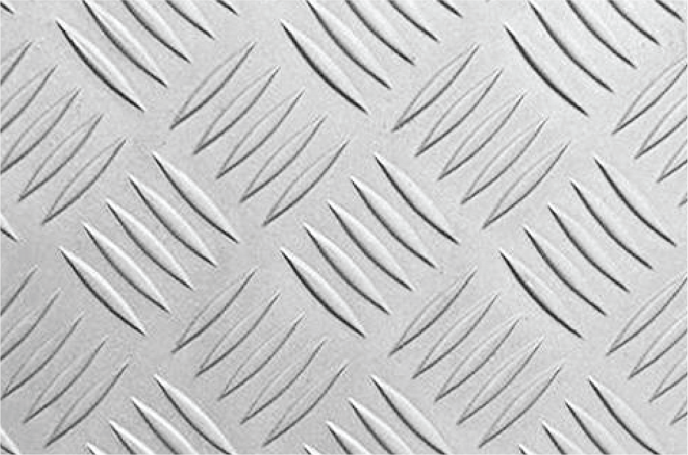 Sàn thùng dập gân lá me chống trượt