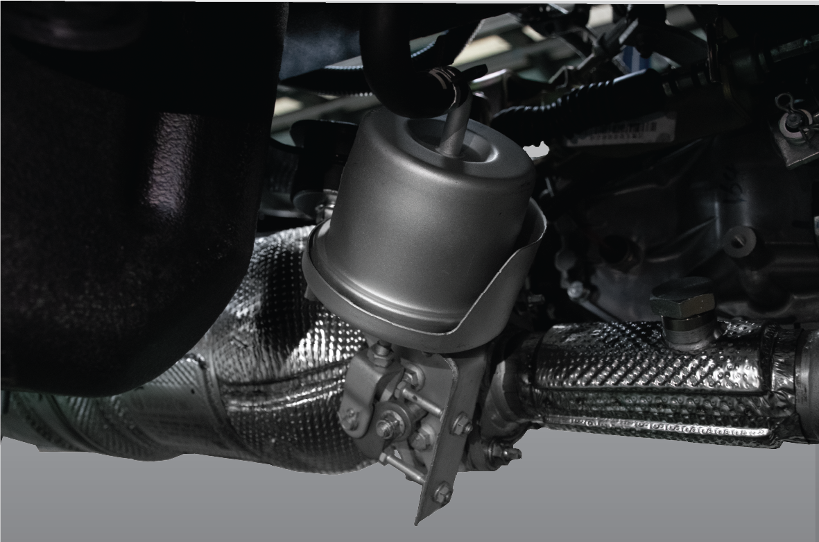 Phanh khí xả (phanh cúp bô)