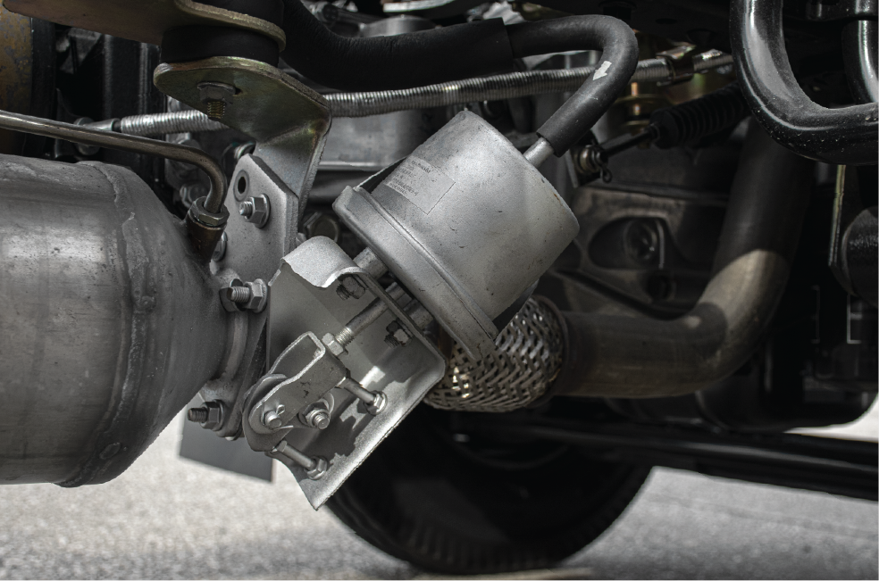 Phanh khí xả (Phanh cúp bô)