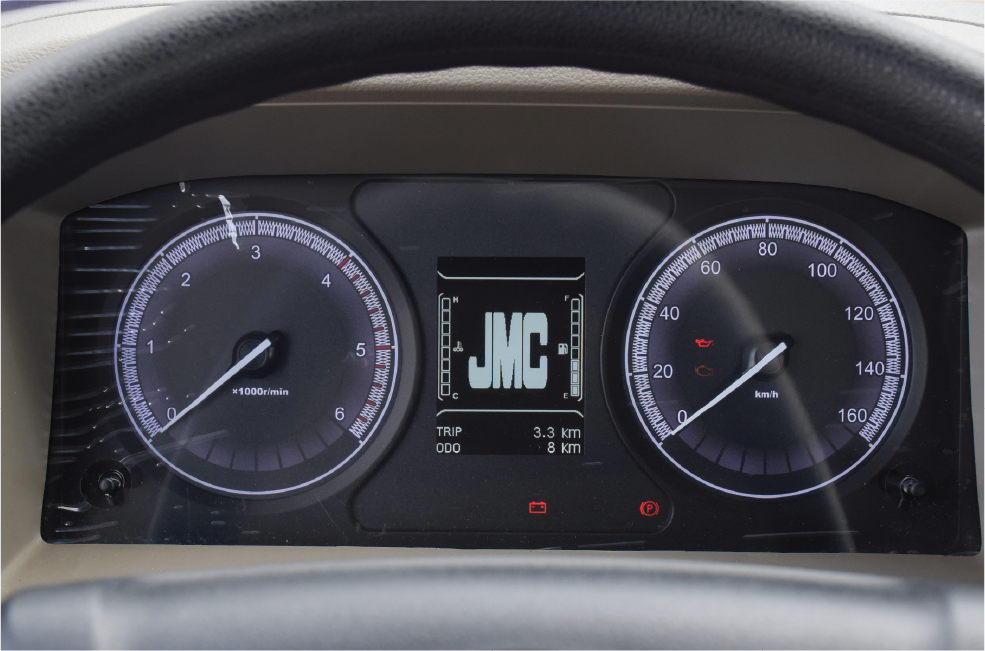 Màn hình hiển thị thông tin lộ trình xe